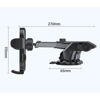 Support de Présentation Rotatif Automatique Pliable en Plastique Noir Extensible pour Vente en Gros