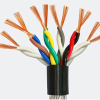TRVVSP 2/4/6/8/12/16 noyau 0.2mm 0.3mm 0.5mm 0.75mm Pvc paire torsadée Trvvsp câble électrique blindé
