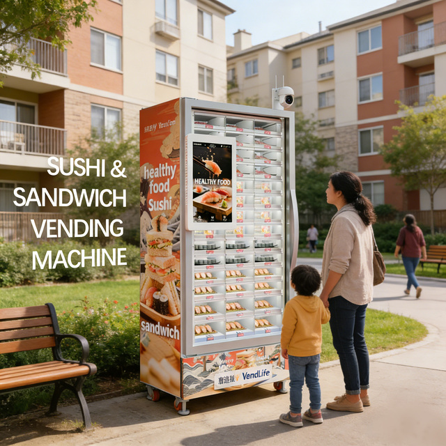 Vendlife apple Vending Refrigerant Cooling Locker Vending Machine for Fruit Vegetable Milk Meat Eggs Dumpling Cake