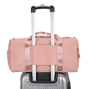 Bolsa Deportiva Ligera Promocional para Gimnasio, con Impresión <span class=keywords><strong>de</strong></span> Logotipo Personalizado, Tela Oxford Resistente, para <span class=keywords><strong>Viajes</strong></span> <span class=keywords><strong>de</strong></span> <span class=keywords><strong>Fin</strong></span> <span class=keywords><strong>de</strong></span> <span class=keywords><strong>Semana</strong></span>, Fitness y <span class=keywords><strong>Viajes</strong></span> Cortos - Product Image 4
