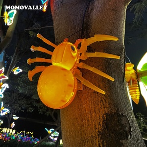 Momovalley <span class=keywords><strong>Creepy</strong></span> Crawly Delice a mené la lumière d'araignée d'halloween pour les parcs à thème de célébrations de Noël et les jardins d'attractions - Product Image 3