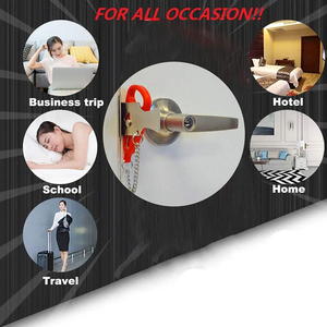 Wholesale Novax Security <b>Portable</b> <b>Door</b> <b>Lock</b> No Drill Manual Hotel Room Devices for Add Holes Removable Travel Safety China - Product Image 5