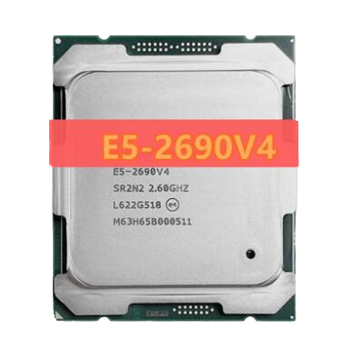 Used E5-2690V4  Xeon OEM CPU SR2KE 20-cores 2.30GHz 50MB 14nm LGA2011-3 Processor US Origin Virtualization Supported for