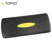 Plataformas de Step Aeróbico TOPKO para Gimnasio/Hogar, con Logotipo Personalizado, Altura Ajustable de 2-3 Niveles, Pedal de Step Aeróbico