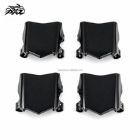 Plaque de numéro avant pour guidon de vélo, style américain modifié, noire, compatible Sur-ron Surron Light Bee LBX Ultra Bee Talaria XXX MX4
