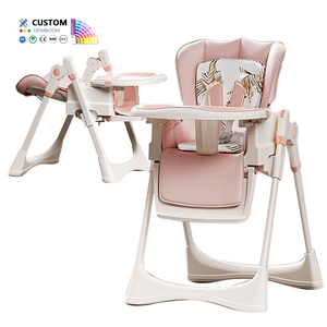 Chaise haute multifonctionnelle Silla De Comer Para <span class=keywords><strong>Bebe</strong></span> pour l'alimentation des bébés en plastique <span class=keywords><strong>Table</strong></span> à manger pour enfants et chaise d'alimentation pour bébés - Product Image 4
