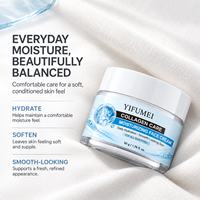 Crème Visage Hydratante au Collagène Effet Blanchissant Anti-Âge Correcteur Taches Brunes Raffermissante Éclaircissante Anti-Rides Marque Blanche 50ml