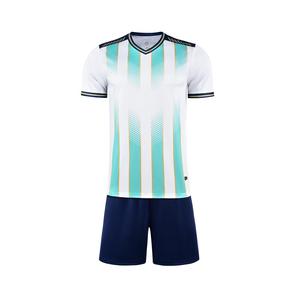 Maglie da calcio da uomo personalizzate all'ingrosso per trasferimento termico in poliestere <span class=keywords><strong>abbigliamento</strong></span> <span class=keywords><strong>sportivo</strong></span> estivo divise da squadra <span class=keywords><strong>Online</strong></span> - Product Image 2