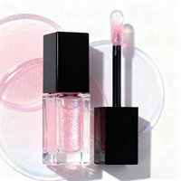 Gloss à lèvres vegan en gros, gloss à lèvres hydratant, paillettes, gloss à lèvres à marque privée