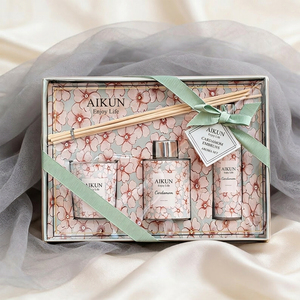 น้ำหอมปรับอากาศ AIKUN หรูหรา กลิ่นหอมจากธรรมชาติ บรรจุในขวดแก้ว พร้อมก้านไม้หอม สำหรับห้องนอน ห้องนั่งเล่น และโรงแรม - Product Image 3