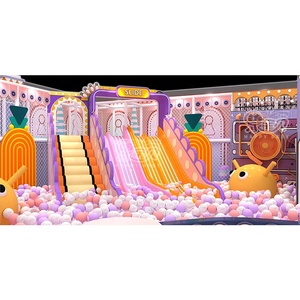 Área de Juegos Interior de 247 m² y 2.29 m de Altura, Juegos Infantiles, Equipamiento para Casas de Juegos - Product Image 1