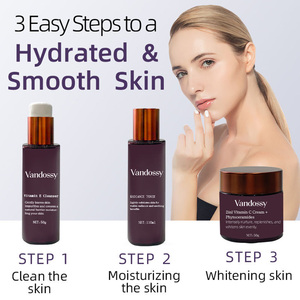 Private Label Sensitive Skin Face Care Set Hypoallergenic Natural Organic <strong>Skincare</strong> <strong>Bundle</strong> Whitening Nourishing Moisturizing - Product Image 2