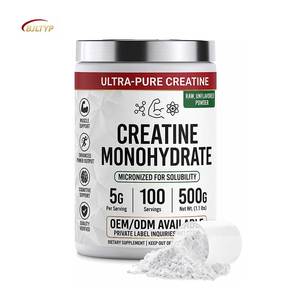 Créatine monohydrate en poudre, formule personnalisée, complément alimentaire pour la <span class=keywords><strong>musculation</strong></span>, boost d'énergie, marque privée, fabricant OEM ODM, pure - Product Image 1