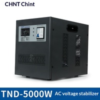 Stabilisateur de tension automatique monophasé AC Chint TND1(SVC)-5 5KW pour alimentation de climatiseur usage domestique