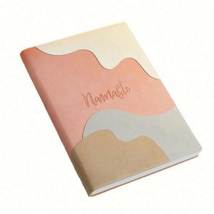 2025 Custom Saddle Stitching Hardcover PU Leather <b>A5</b>/B5 Sewing Planner Notebook Journal <b>Diary</b> with Logo - Product Image 1