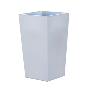 Jardinière en résine carrée haute, décoration de <span class=keywords><strong>jardin</strong></span>, grande taille, pots à fleurs minimalistes pour la maison et le <span class=keywords><strong>salon</strong></span> - Product Image 1