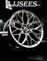 JJSEES Jantes en alliage forgé polies sur mesure, multi-rayons en Y, 18-22 pouces, 5x112 5x114.3 5x120 PCD, compatibles BMW Audi Tesla Porsche SUV