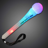 Boîte lumineuse LED personnalisée DY en forme de microphone, activée par la voix, pour concerts, Pâques, Noël, Ramadan