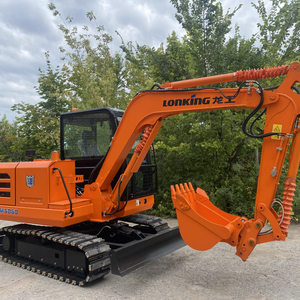 Lonking 6Ton cingolato idraulico 6ton CDM6060 escavatore Mini escavatore nuova condizione con motore potente movimento terra scavatore - Product Image 2