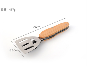 YIGO en STOCKED BAS quantité minimale <span class=keywords><strong>de</strong></span> commande 4-en-1 Outil <span class=keywords><strong>de</strong></span> grillade <span class=keywords><strong>de</strong></span> camping <span class=keywords><strong>suisse</strong></span> pliable pliable, tourneur, brosse, fourchette, tire-bouchon - Product Image 5