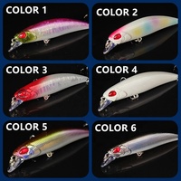 MISTER LURE umpan jersey kualitas tinggi 70mm 6g umpan renang buatan Wobbler umpan pancing keras umpan ikan kecil