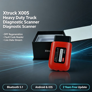 Xtruck X005 <b>Bluetooth</b> 5.1 Heavy Duty Truck Diagnostic Scanner DPF Regeneration Tool Fault Code Reader Live Data Stream for Sinot - Product Image 1