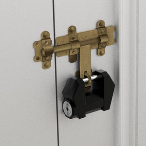 AMBITION Verrouillage de l'accouplement de la langue de la <span class=keywords><strong>remorque</strong></span> à usage intensif Amélioration de la <span class=keywords><strong>remorque</strong></span> Cyberlock Dia 1/4 ''Extra Wide 1.2'' Span Trailer Latch Lock - Product Image 2