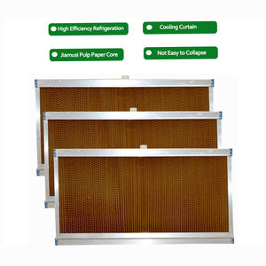 แผ่นทำความเย็นแบบระเหยสำหรับโรงเรือนสัตว์ปีก อุปกรณ์ปศุสัตว์พร้อมโครงเหล็ก ผู้จำหน่ายอุปกรณ์เพาะปลูกในโรงเรือน - Product Image 3