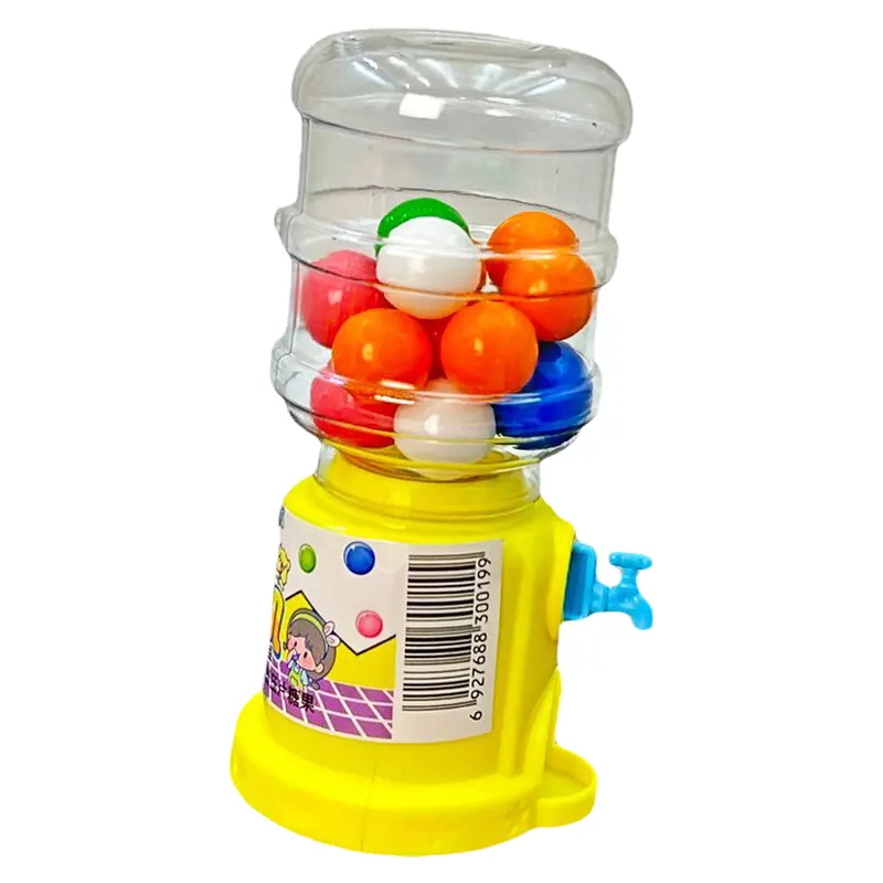 HY Toys20 juguete de dulces para niños mini dispensador de agua forma divertida máquina Twister deliciosos y aperitivos