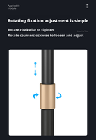 Support de projecteur télescopique en métal pour bureau, réglage d'angle flexible, capacité de charge de 5 kg