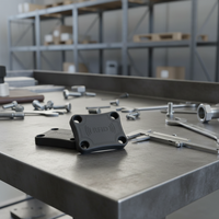 Resistente Calor Cerámica RFID Etiqueta 200℃ Alta Temperatura Sobre Metal UHF ISO18000 6C EPC Gen2 para Automóvil Fabricación
