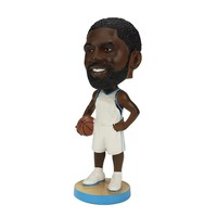 Figurine personnalisée pour voiture, star de basketball, bobblehead, souvenir, cadeau, décoration intérieure, artisanat en résine, poupée bobblehead, ornements de personnage