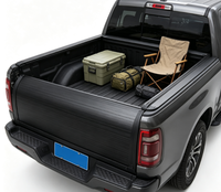Couverture de benne rétractable robuste en aluminium de qualité supérieure, imperméable et à profil bas pour Dodge Ram 1500 Pickup Truck