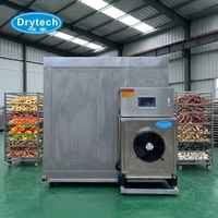 DRYTECH Energiebesparende Warmtepompdroger Klein Formaat voor het Drogen van Fruit, Groenten, Vlees en Kruiden