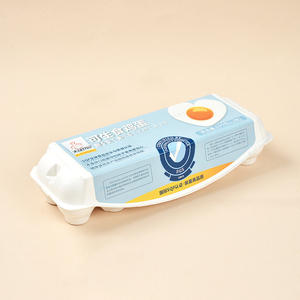 Nhà sản xuất của 2023 mới dùng một lần compostable giấy Khay trứng cho 12 lỗ mẫu miễn phí có sẵn - Product Image 5