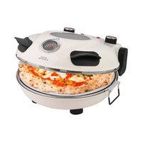 Offre Spéciale de cône de pizza de chapati de crêpe électrique de coquille automatique commerciale de double couche avec la casserole