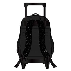Ensemble 3 pièces sac à dos scolaire 600D PVC Ensemble de sacs d'école à roulettes astronaute pour garçon - Product Image 4