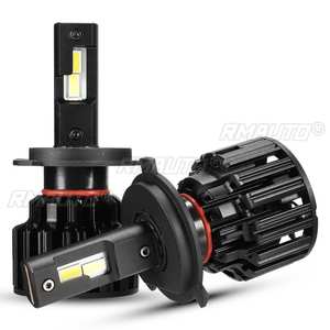 Ampoules de phares de voiture LED H4 9-32V, 2 pièces, 50W, 10000LM, étanches IP68, lampes automobiles 6000K - Product Image 2