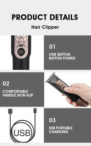 New Style Rechargeable <strong>Beard</strong> <strong>Trimmer</strong> Electric Hair <strong>Trimmer</strong> - Product Image 3