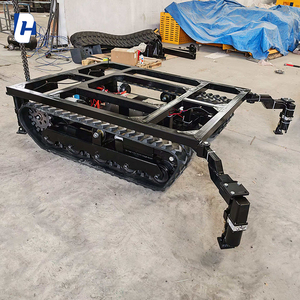 โครงยางไฟฟ้ารางเหล็กขนาดเล็กช่วงล่างสำหรับรถขุดแท่นขุดเจาะขนาดเล็ก - Product Image 4