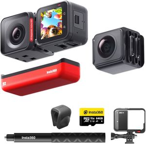 Cámara de Acción Modular <span class=keywords><strong>Insta360</strong></span> <span class=keywords><strong>ONE</strong></span> <span class=keywords><strong>RS</strong></span> Edición Dual <span class=keywords><strong>4K</strong></span> de 360 Grados, Gran Angular de 150° con Visión Nocturna y Zoom Óptico de 10x - Product Image 2