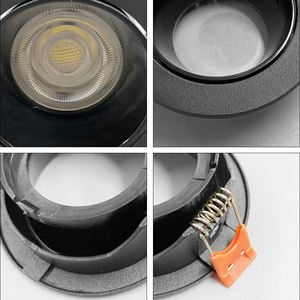 Luz descendente redonda de hierro de alta calidad, iluminación de interior para Hotel y hogar, muy brillante - Product Image 6