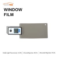 Kaca Film Nano Keramik PET Dekoratif untuk Mobil dengan Penolakan UV, Blokir Panas Tinggi & Perlindungan Privasi, Garansi 10 Tahun