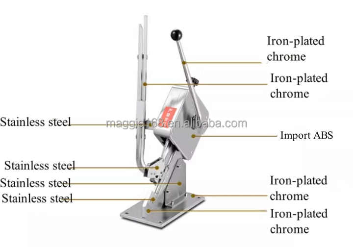 Helper Clipper Machine Manual U-shape Sausage Clipper Clipping Machine for U506 Clips Manual U ...