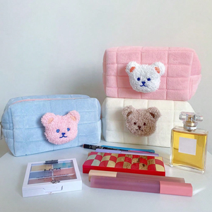 Mitong YT136 Wickeltasche Baby Windel-Organizer Faltbarer Samtstoff Baumwollseil-Tragetasche Bären-Windel-Aufbewahrungskorb - Product Image 1