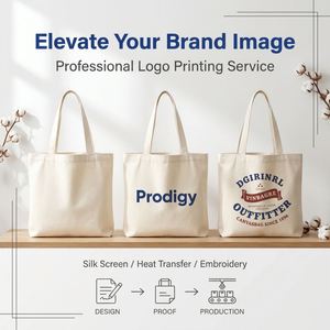 Bolsa de Lona Plegable Personalizable Estilo Instagram con Diseño de Dibujos Animados, Tamaño Mediano, Sensación Premium, para Estudiantes, Regalos Promocionales, Publicidad, Fiestas - Product Image 2