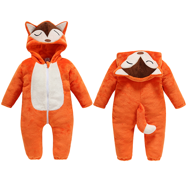 MICHLEY/Новый дизайн; праздничный фланелевый костюм с изображением лисы для мальчиков