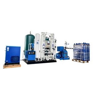 Generador de Nitrógeno Líquido WOBO de Larga Duración, Gran Capacidad, 100L/H, Sistema PSA de Alta Pureza con PLC para Empaque - Product Image 1