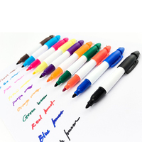 Mini stylos marqueurs permanents avec clips porte-clés de golf