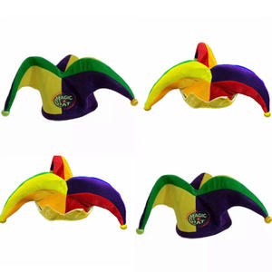 <span class=keywords><strong>Chapeau</strong></span> haut de forme amusant en feutre noir à la mode, <span class=keywords><strong>chapeau</strong></span> haut de forme en feutre noir avec ruban rouge pour magicien, fête de Mardi Gras - Product Image 6